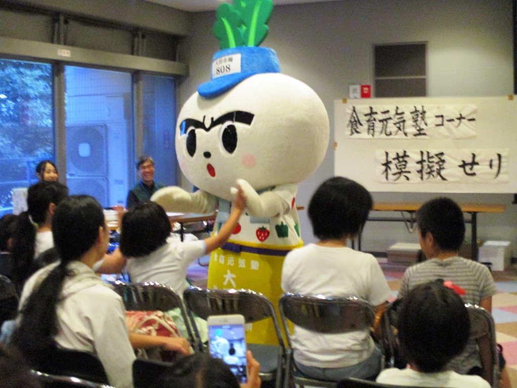 画像：夏休み親子見学会の様子1