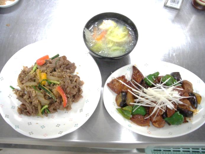 肉料理講習会の様子