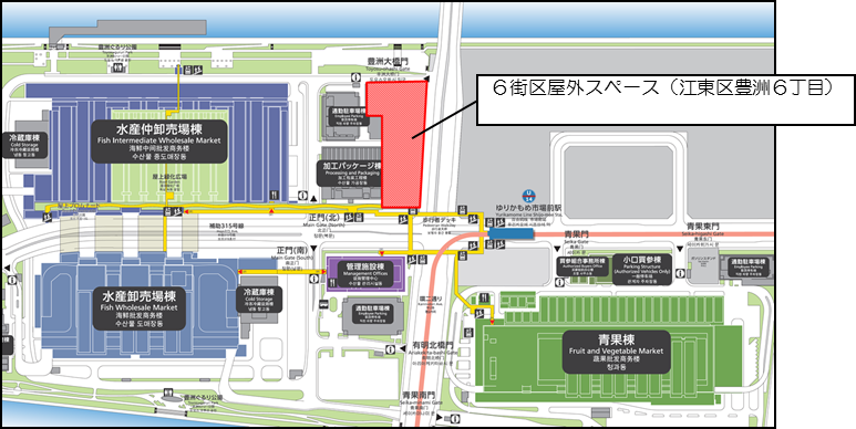 画像：開場マップ