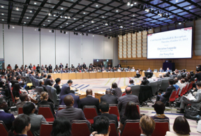 国際会議の様子の写真