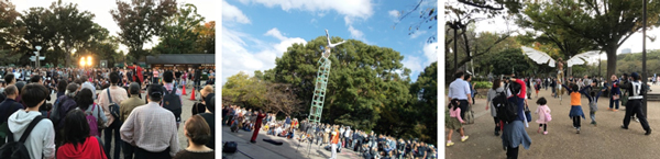パフォーマンスの様子の写真2