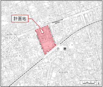 位置図の画像