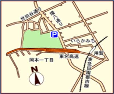 公園への地図
