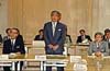 写真：首都機能移転問題専門委員会議出席
