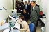 写真：ベンチャー支援施設視察
