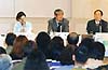写真：知事と議論する会