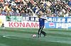 写真：東京スタジアムオープン試合始球式