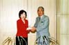 写真：太田大阪府知事との共同アピールを発表