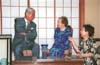 写真：百歳訪問