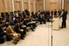 写真：緊急記者会見～福田総理との会談～