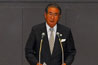 写真：平成20年第３回定例会で補正予算を提案