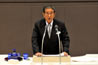 写真：平成20年第四回都議会定例会における知事所信表明