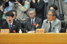 写真：普天間問題で鳩山首相が知事会に要請