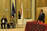 写真：心の東京革命10周年感謝状贈呈式に出席