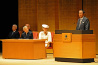 写真：UIA2011東京大会（第２４回世界建築会議）開会式に出席